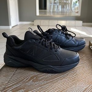 New without Tags Women’s New Balance Industrial 626 black leather shoe.